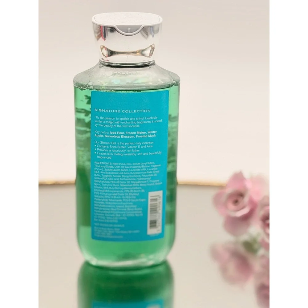 Bath & Body Works Fresh Sparkling Snow Shower Gel 10oz Signature Collection New